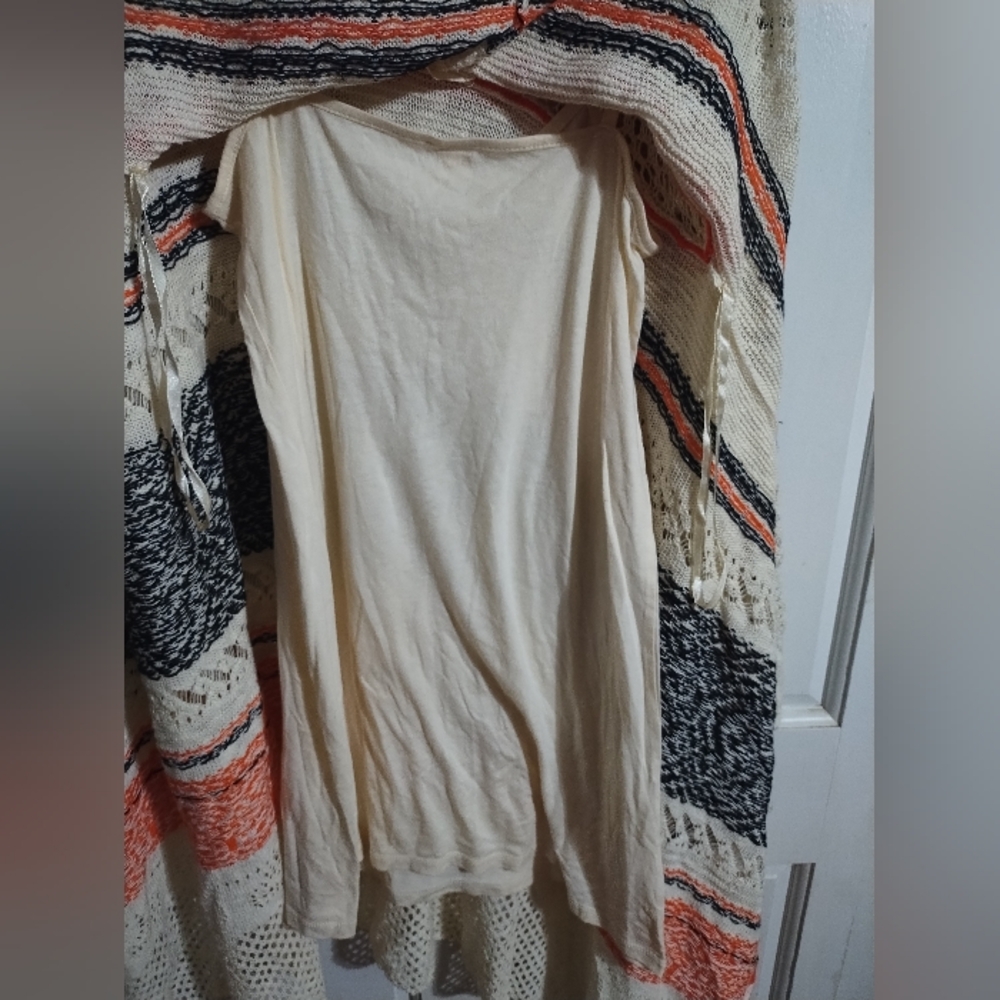 Anthropologie White and Red Maxi Dress - Picture 10 of 10